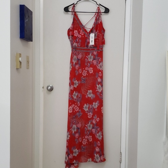 NWT Pia Rossini Virginia Maxi Dress, Size M - Picture 2 of 5